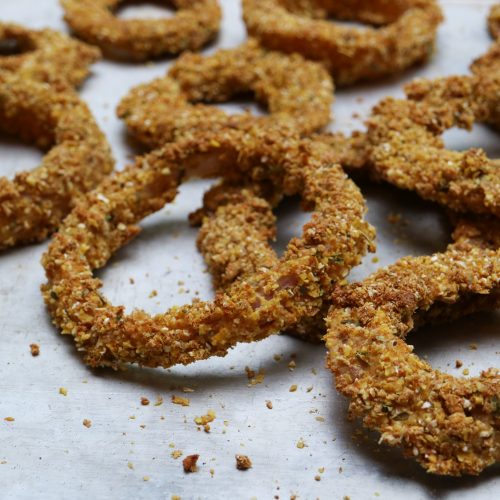 Baked Onion Rings